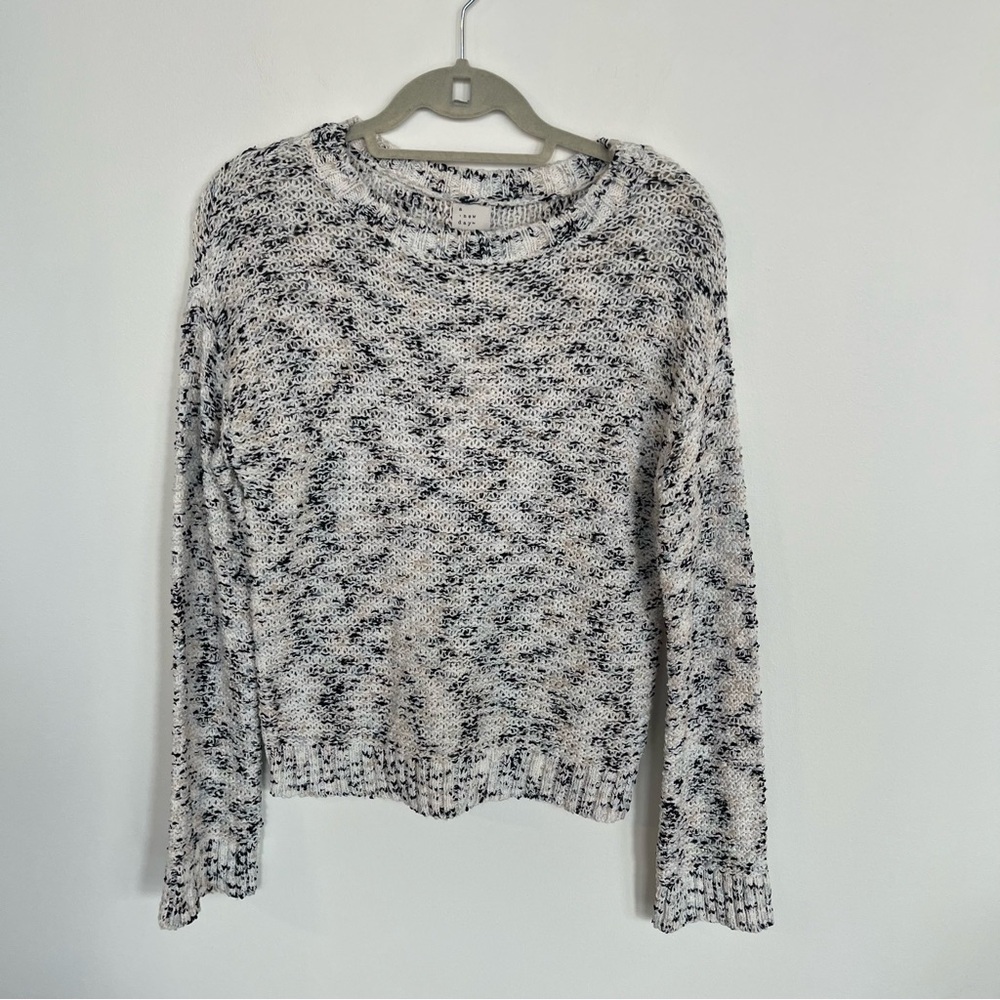 A New Day Women's Crewneck Color Effect Pullover Sweater Small